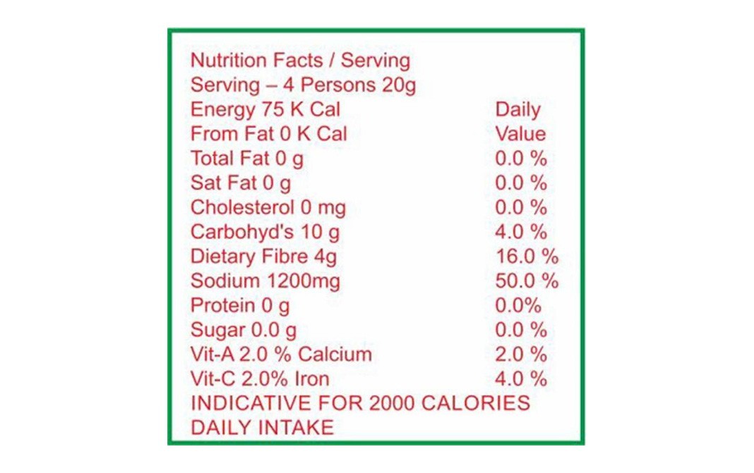 Ekam Parantha Masala    Bottle  100 grams